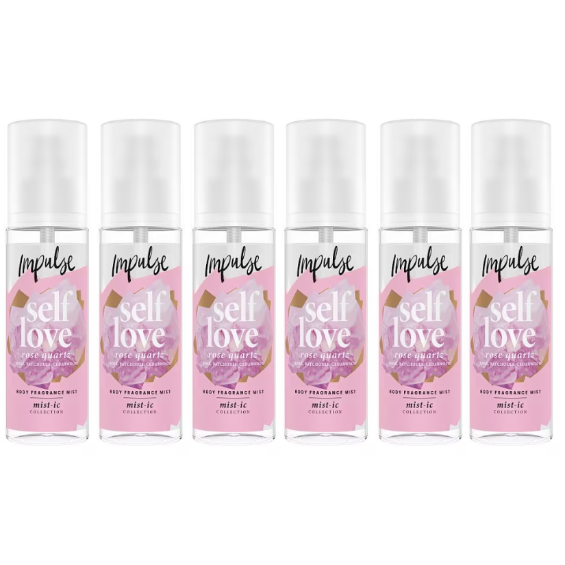 Impulse Mist-ic Self Love Body Mist 6 x 150ml